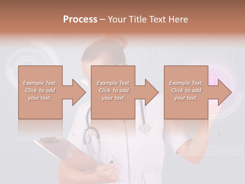 Flow Smile Push PowerPoint Template