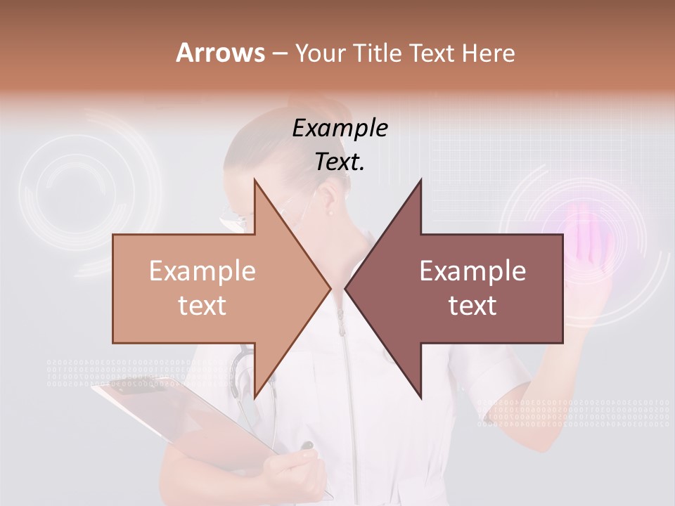 Flow Smile Push PowerPoint Template