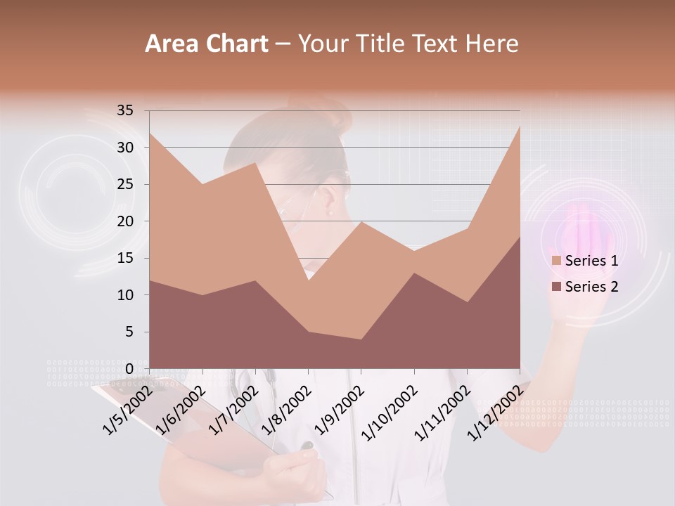 Flow Smile Push PowerPoint Template