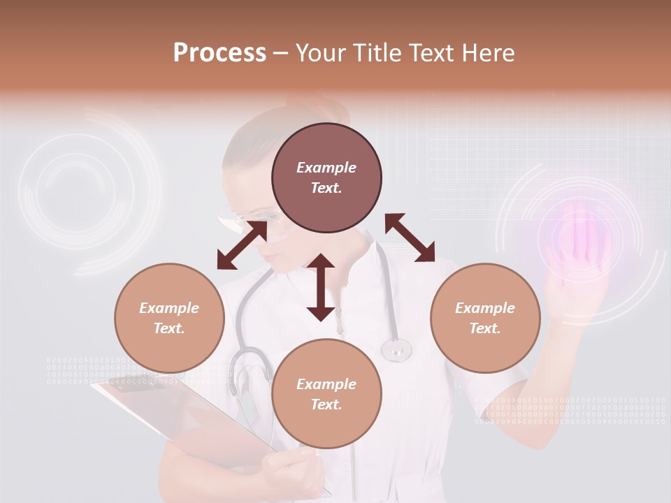 Flow Smile Push PowerPoint Template