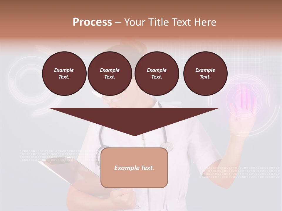 Flow Smile Push PowerPoint Template