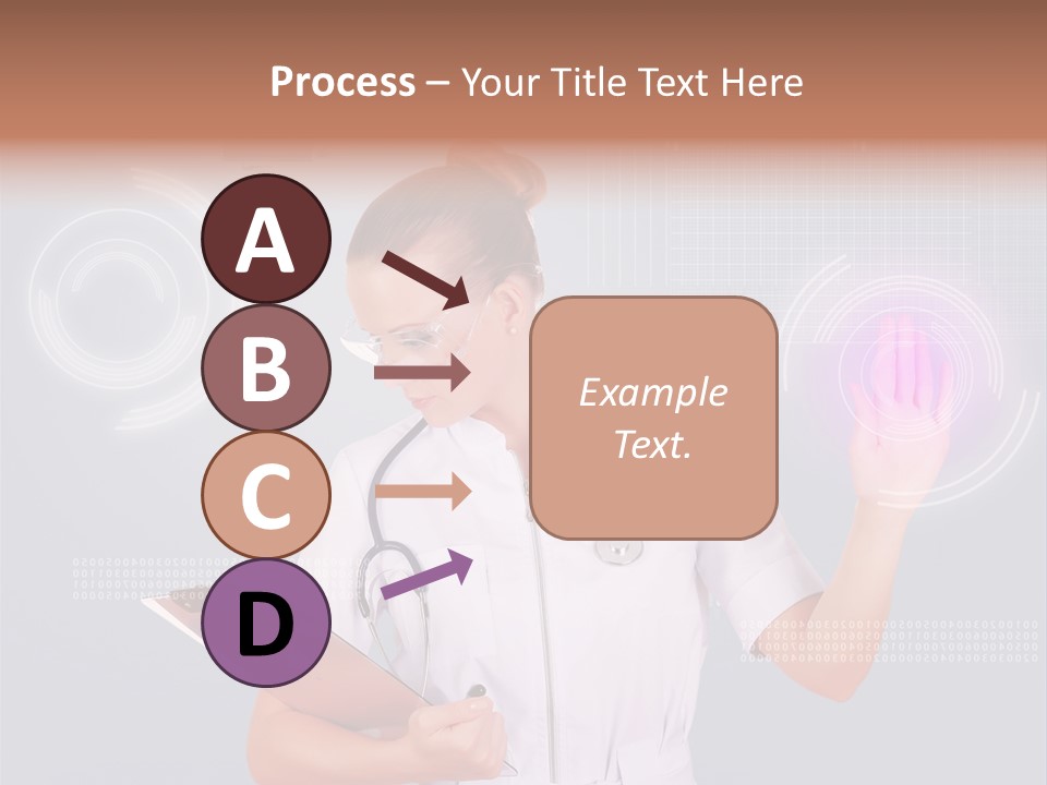 Flow Smile Push PowerPoint Template