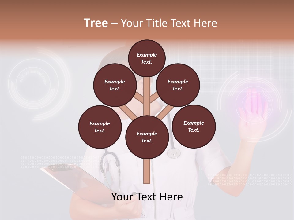 Flow Smile Push PowerPoint Template