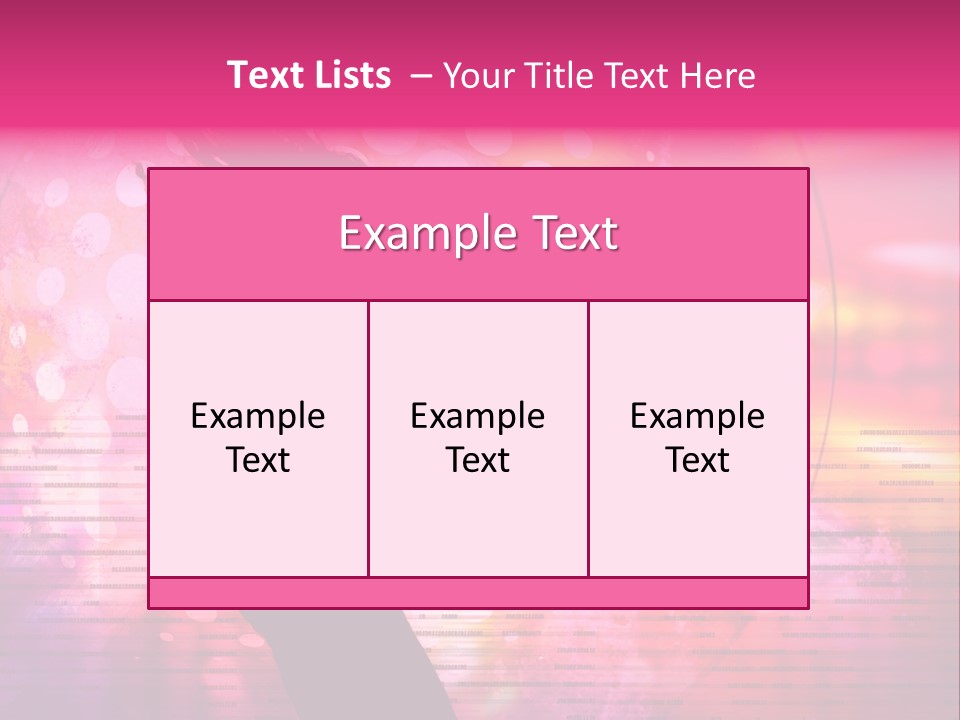 Move Black Laser PowerPoint Template