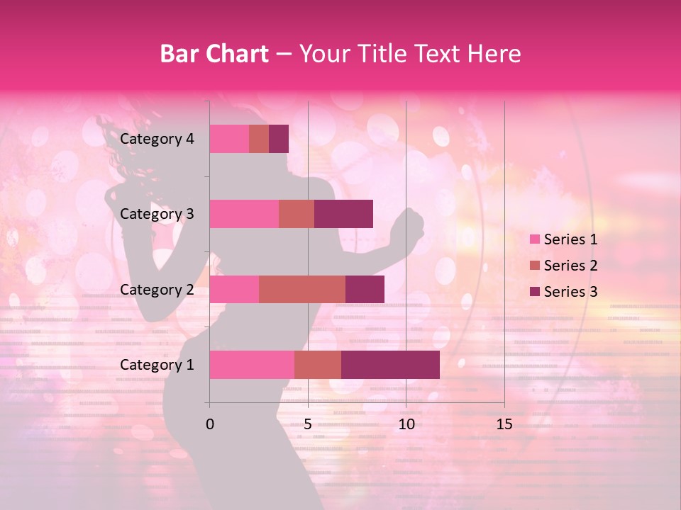 Move Black Laser PowerPoint Template