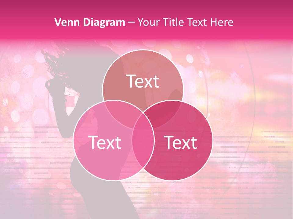 Move Black Laser PowerPoint Template