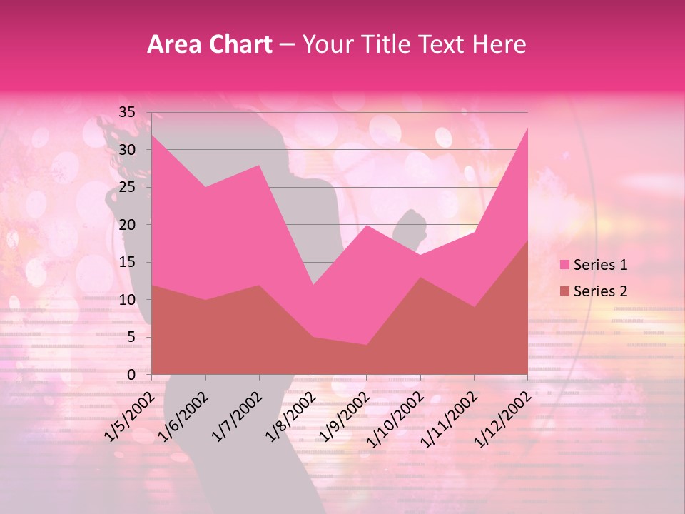 Move Black Laser PowerPoint Template
