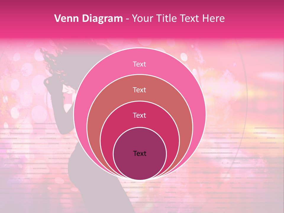 Move Black Laser PowerPoint Template