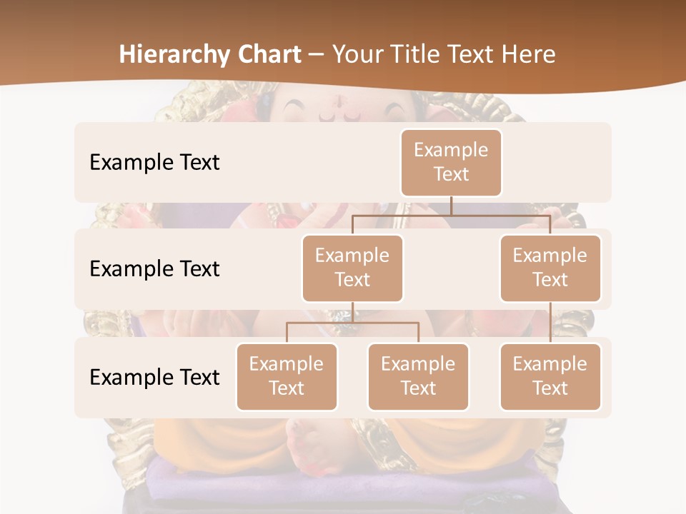 White Religious Idol PowerPoint Template