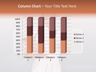 Associate Woman Closeup PowerPoint Template