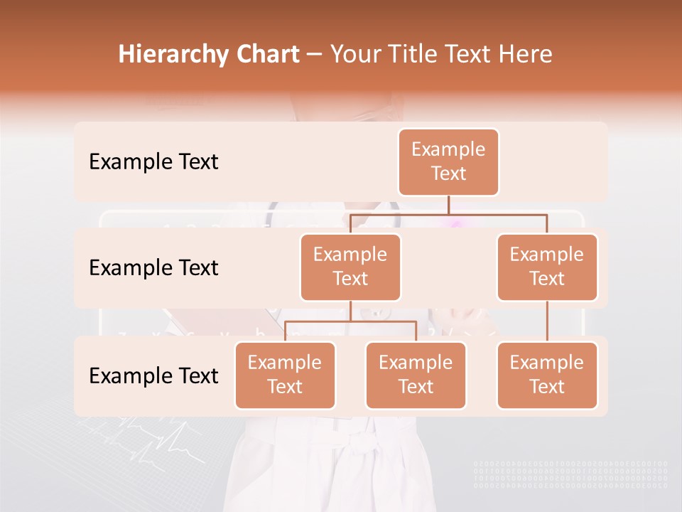 Associate Woman Closeup PowerPoint Template