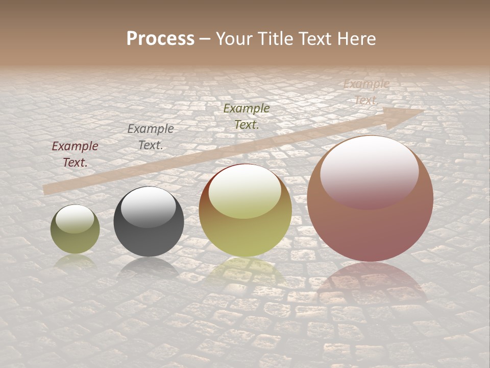 Traditional Pebble Way PowerPoint Template