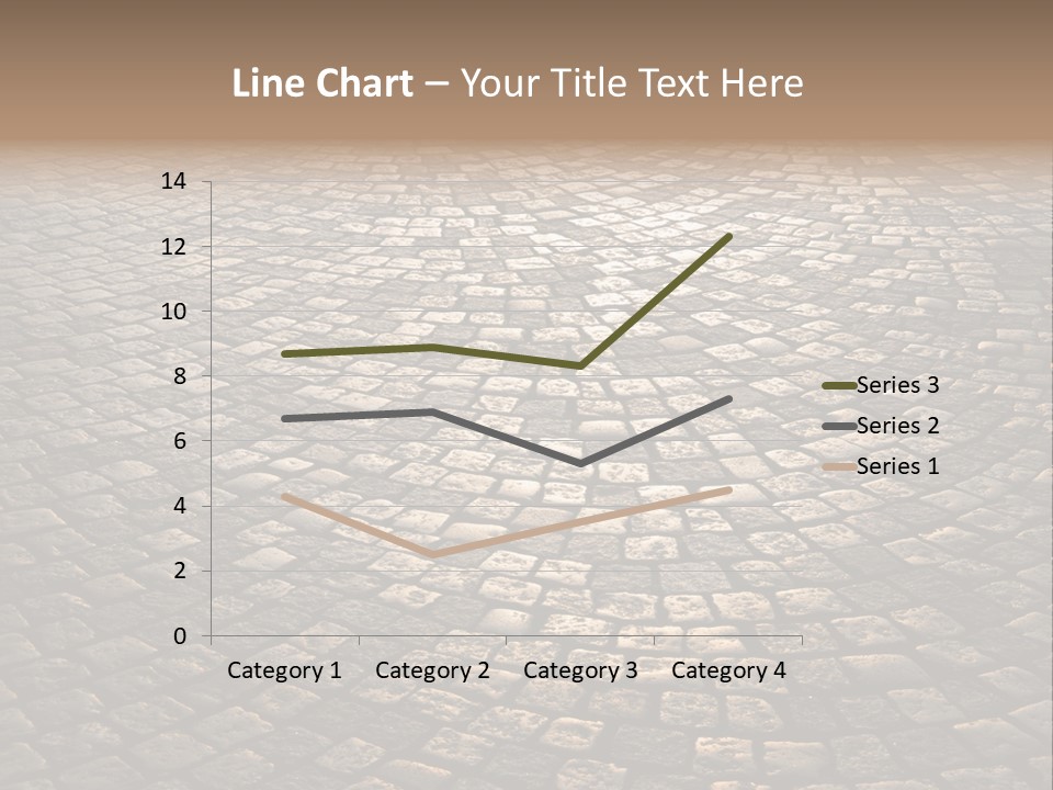 Traditional Pebble Way PowerPoint Template
