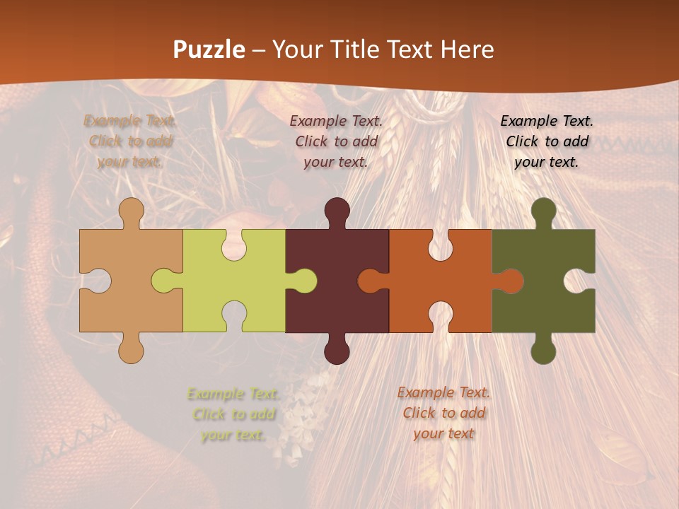 Healthy Plant Seasonal PowerPoint Template