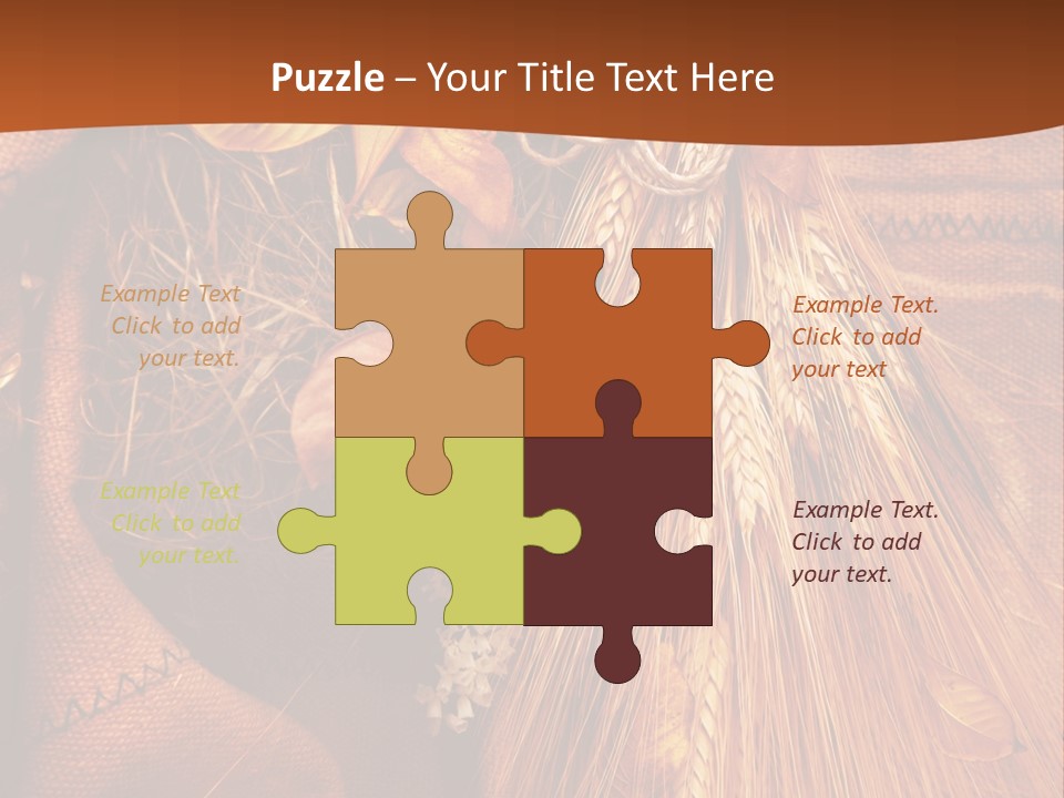 Healthy Plant Seasonal PowerPoint Template