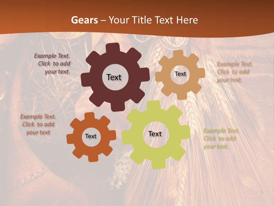 Healthy Plant Seasonal PowerPoint Template