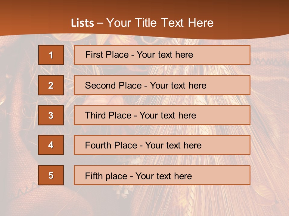 Healthy Plant Seasonal PowerPoint Template