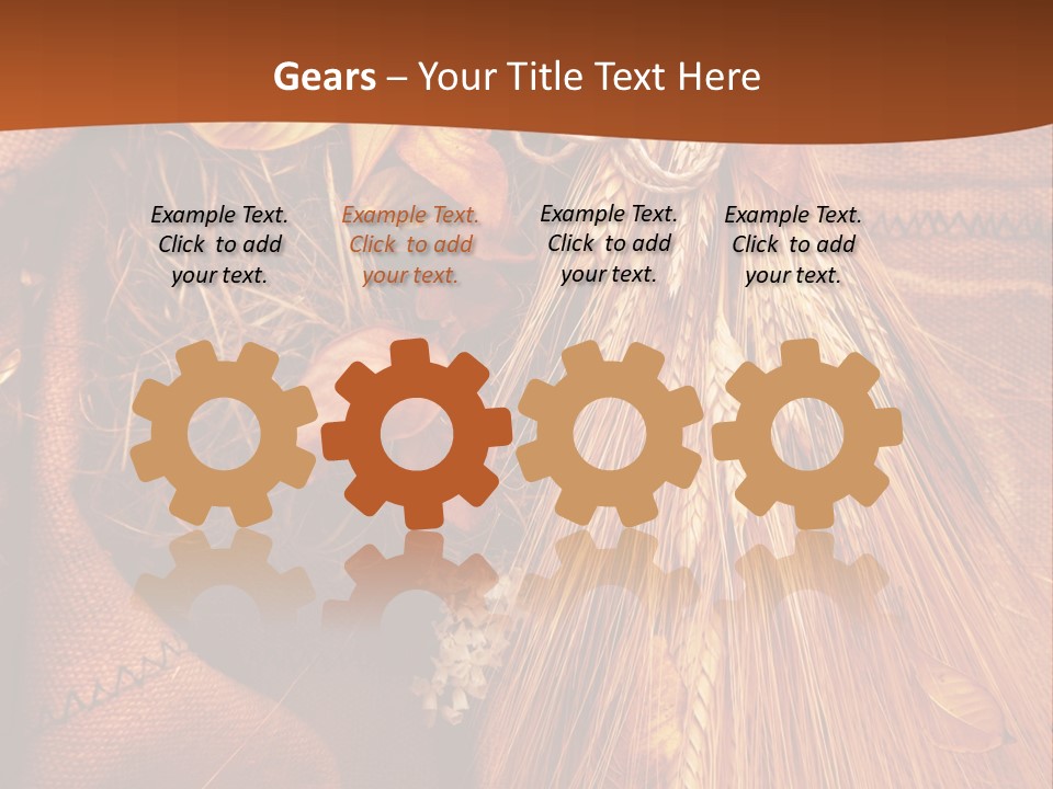 Healthy Plant Seasonal PowerPoint Template