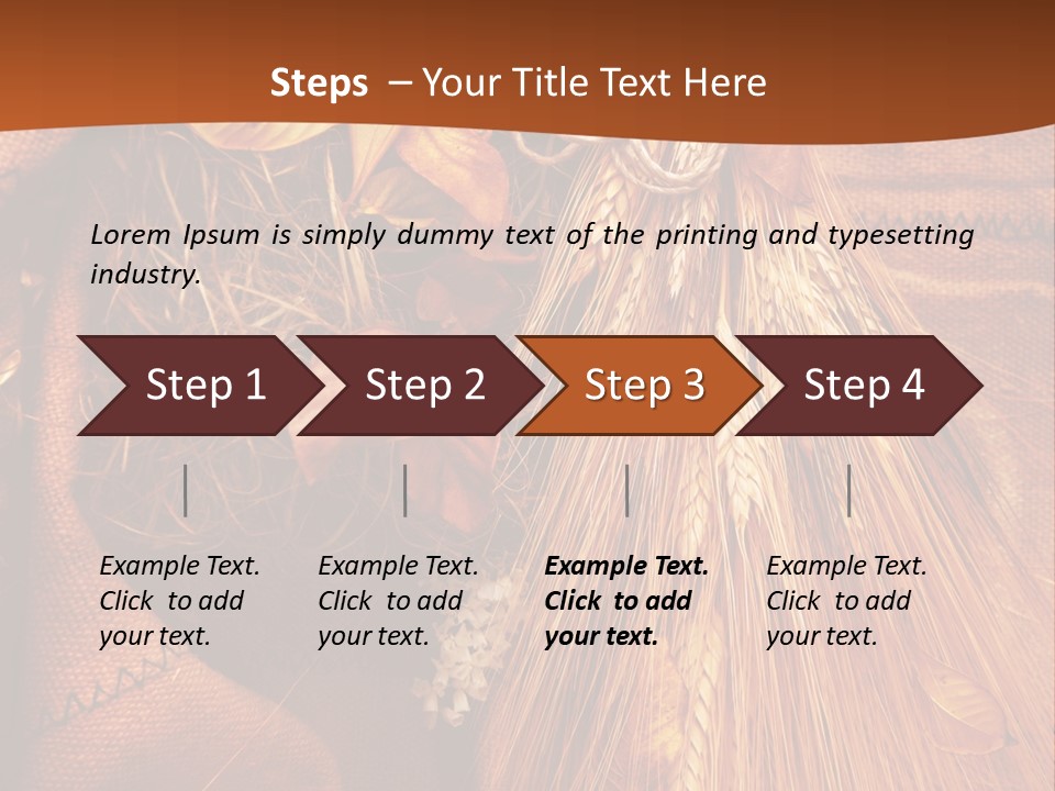 Healthy Plant Seasonal PowerPoint Template