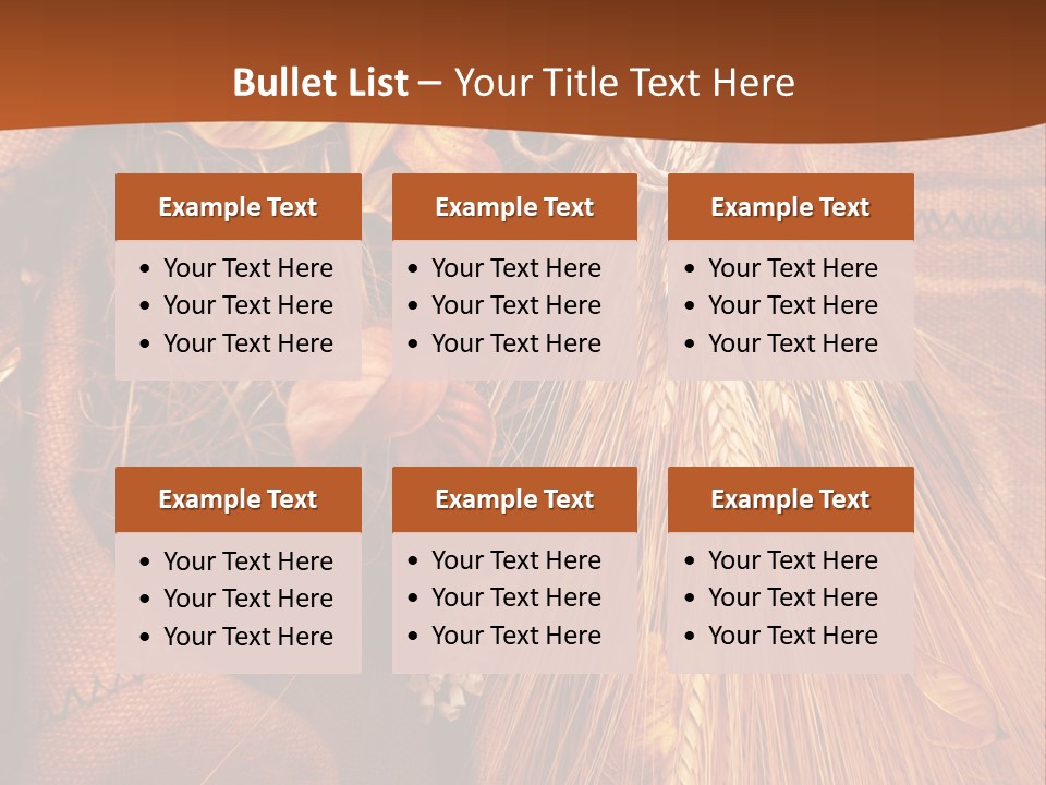 Healthy Plant Seasonal PowerPoint Template