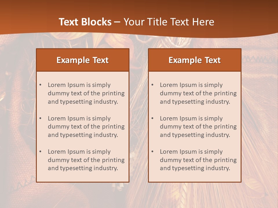 Healthy Plant Seasonal PowerPoint Template