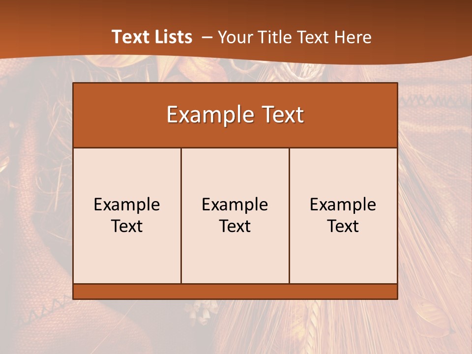 Healthy Plant Seasonal PowerPoint Template