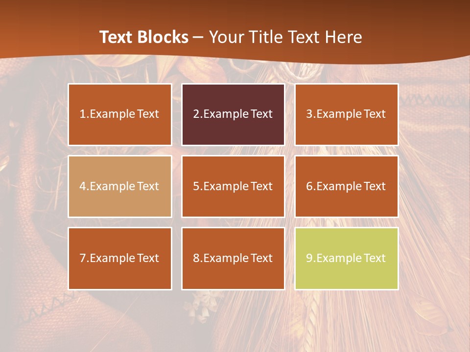 Healthy Plant Seasonal PowerPoint Template