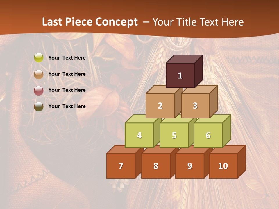 Healthy Plant Seasonal PowerPoint Template