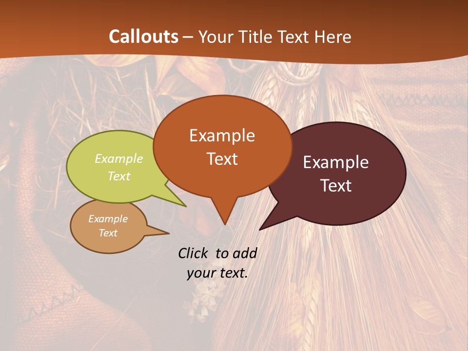 Healthy Plant Seasonal PowerPoint Template