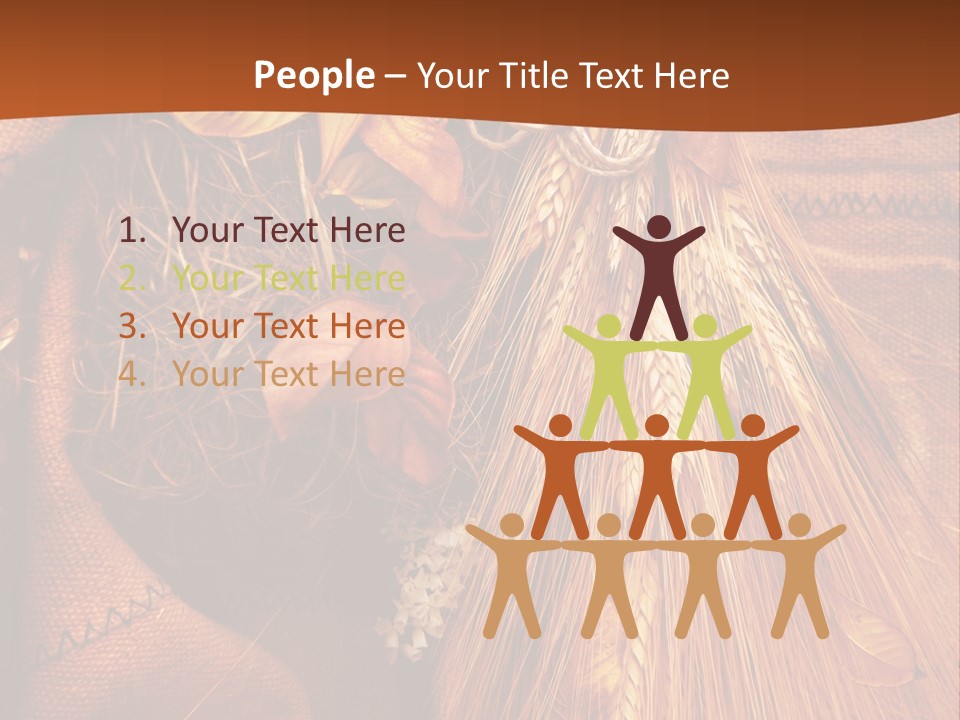 Healthy Plant Seasonal PowerPoint Template