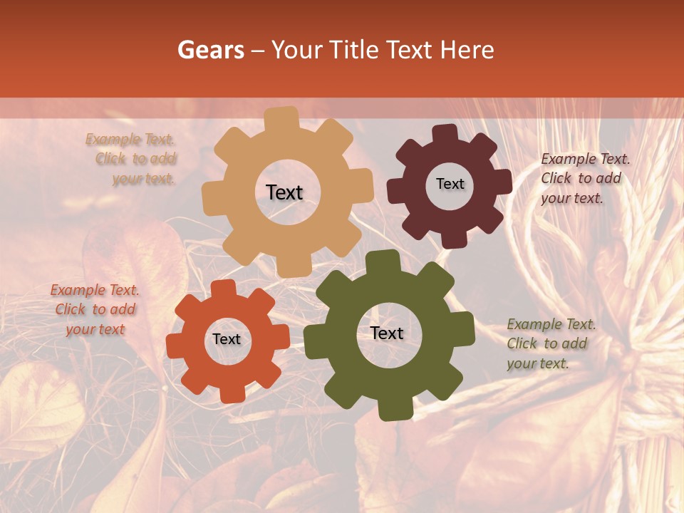 Ear Vintage Objects PowerPoint Template