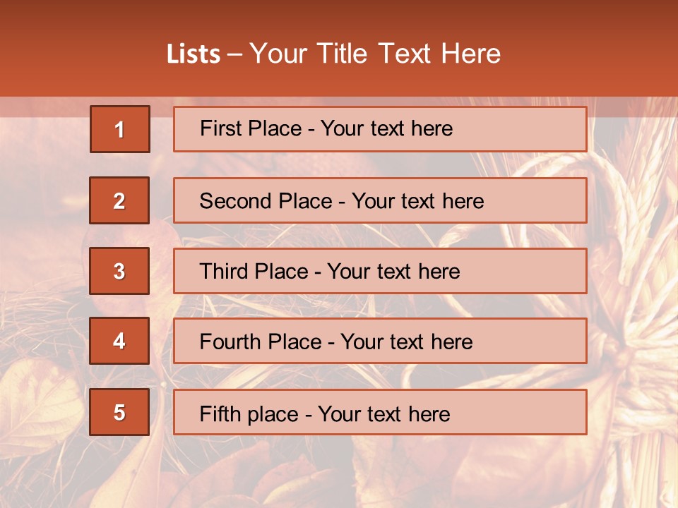 Ear Vintage Objects PowerPoint Template