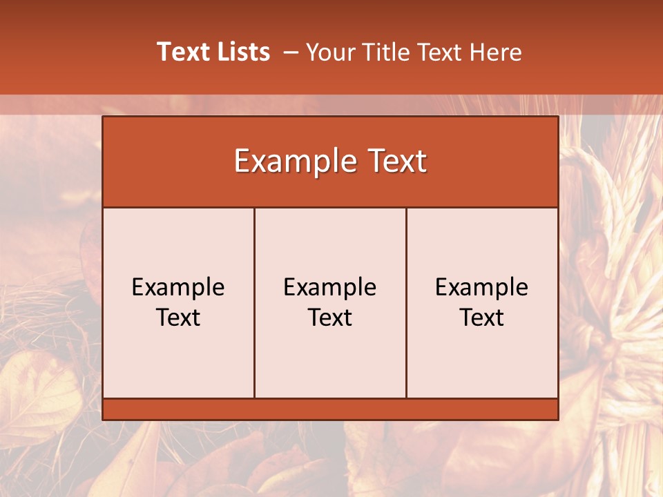Ear Vintage Objects PowerPoint Template