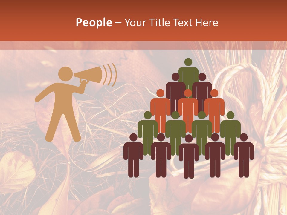 Ear Vintage Objects PowerPoint Template