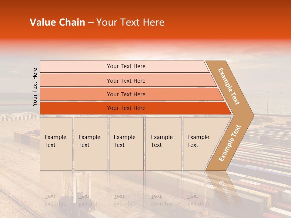 Lot Terminal Boat PowerPoint Template