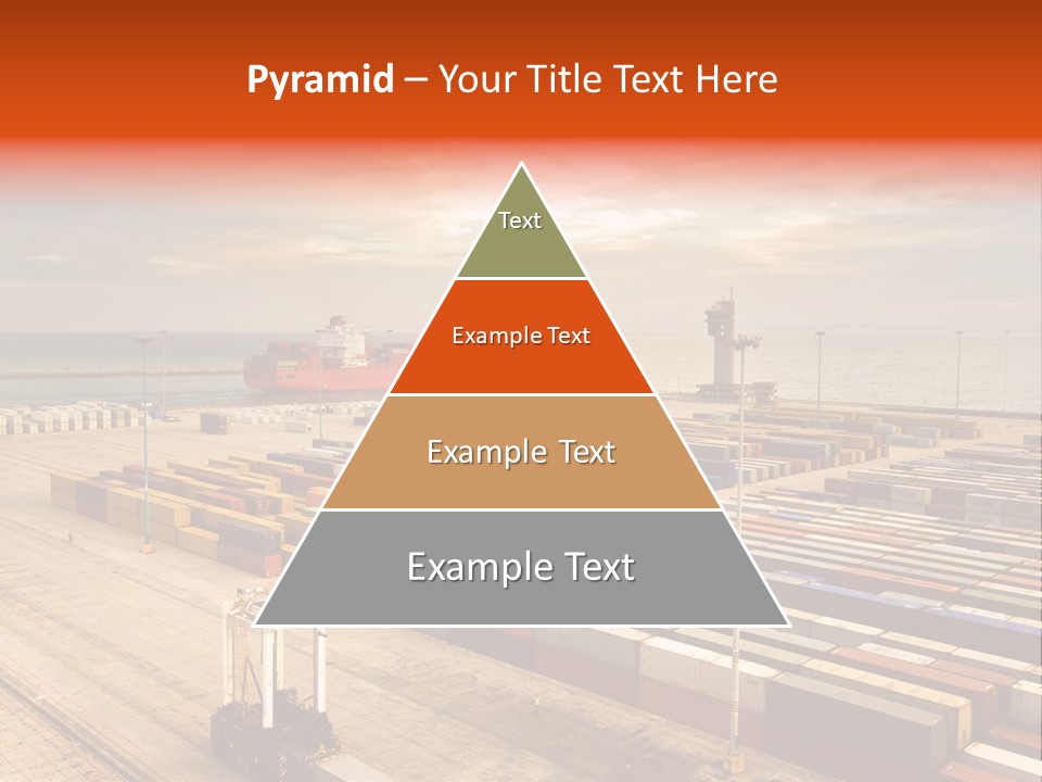 Lot Terminal Boat PowerPoint Template