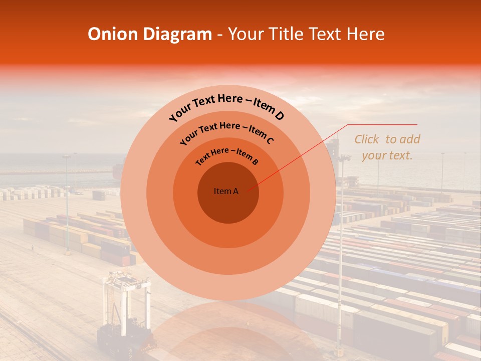 Lot Terminal Boat PowerPoint Template