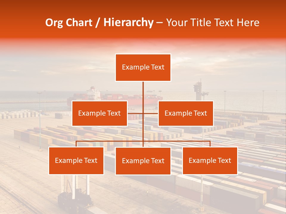 Lot Terminal Boat PowerPoint Template