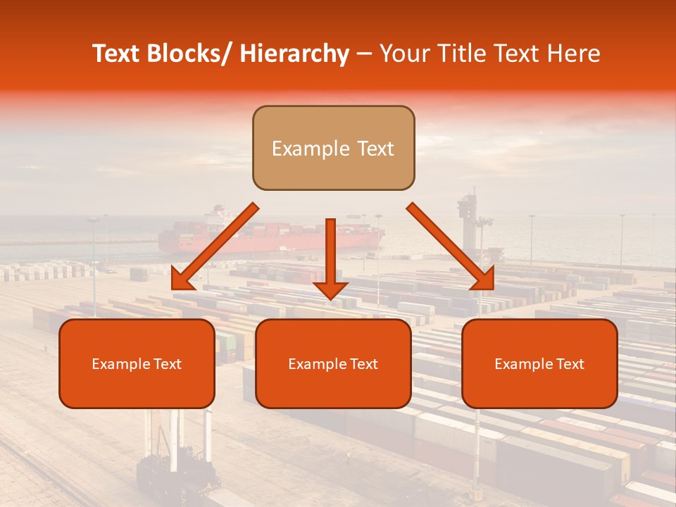 Lot Terminal Boat PowerPoint Template