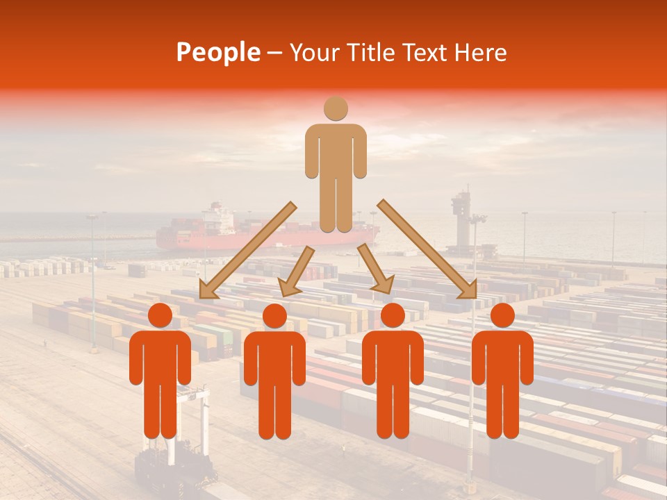 Lot Terminal Boat PowerPoint Template