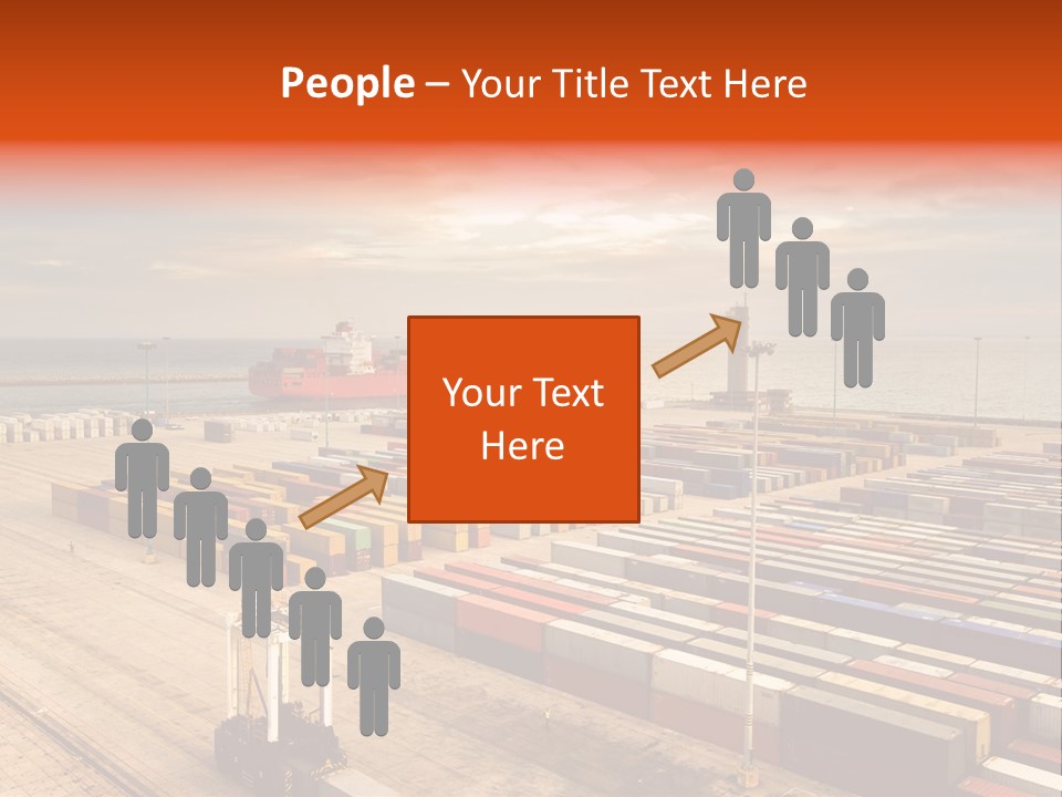 Lot Terminal Boat PowerPoint Template