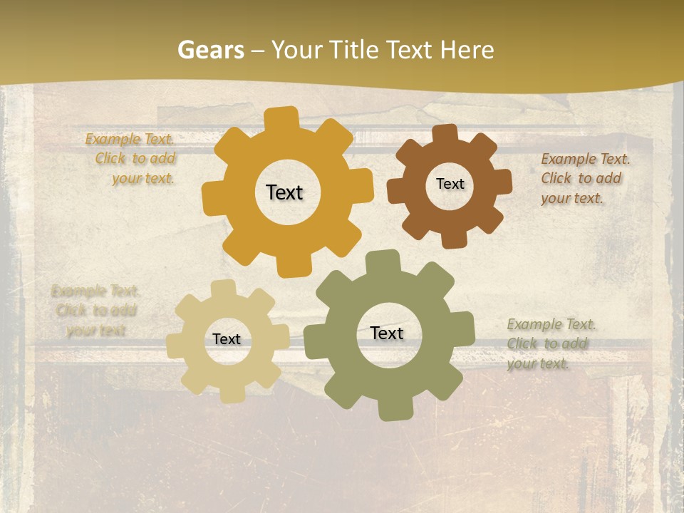 Drawing Rough Textile PowerPoint Template