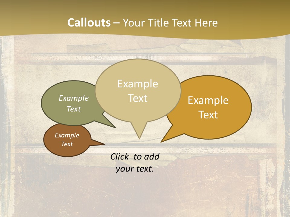 Drawing Rough Textile PowerPoint Template