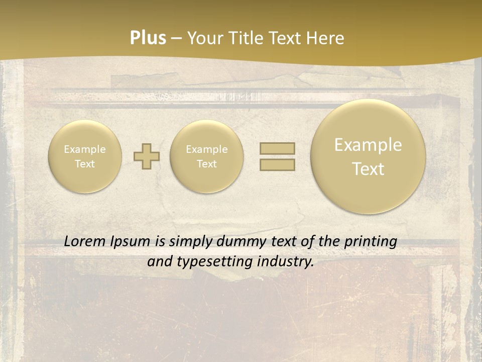 Drawing Rough Textile PowerPoint Template