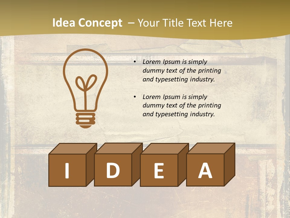 Drawing Rough Textile PowerPoint Template