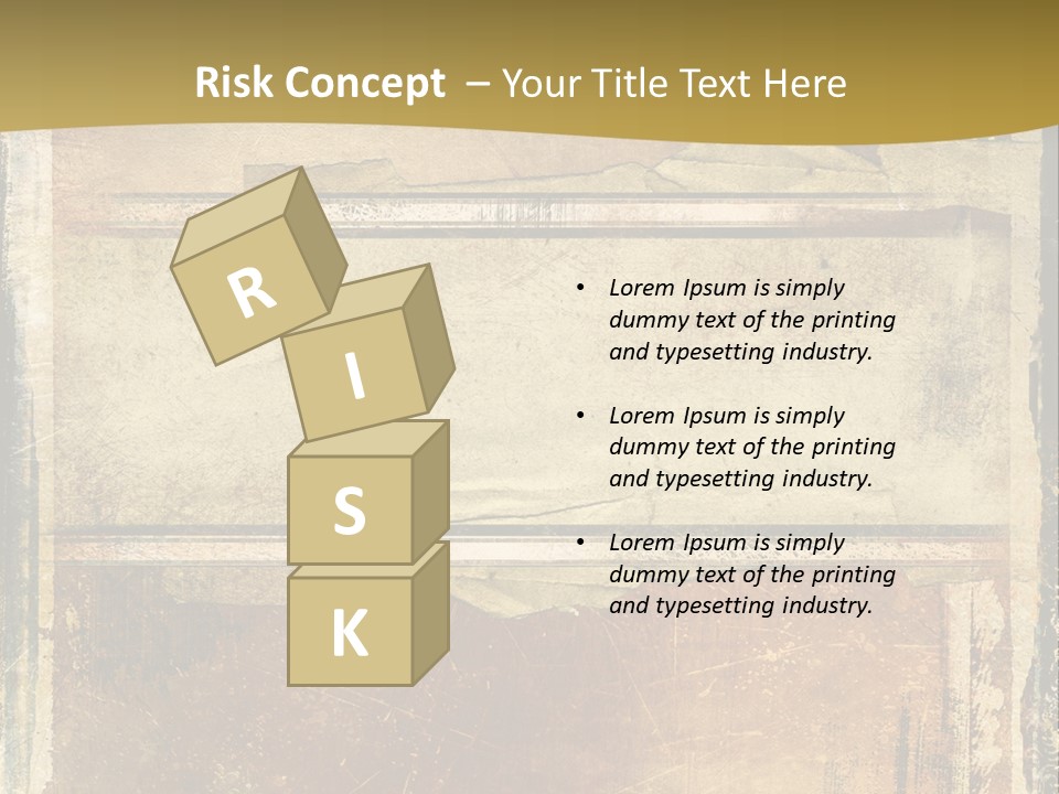 Drawing Rough Textile PowerPoint Template