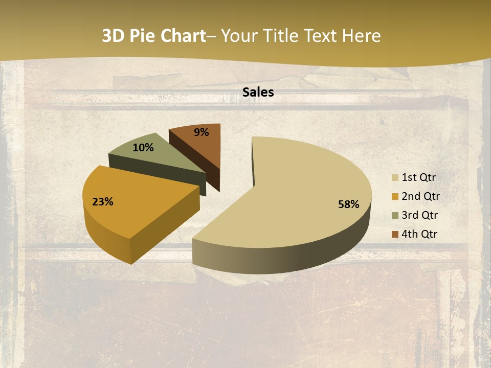 Drawing Rough Textile PowerPoint Template
