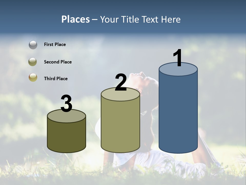 Female Peace  PowerPoint Template