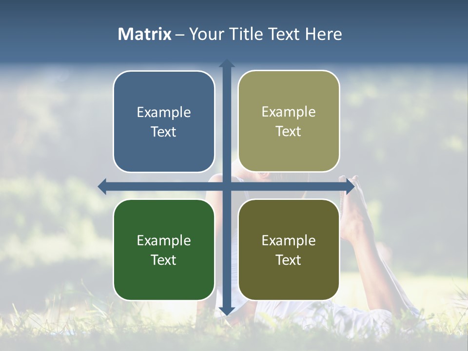 Female Peace  PowerPoint Template