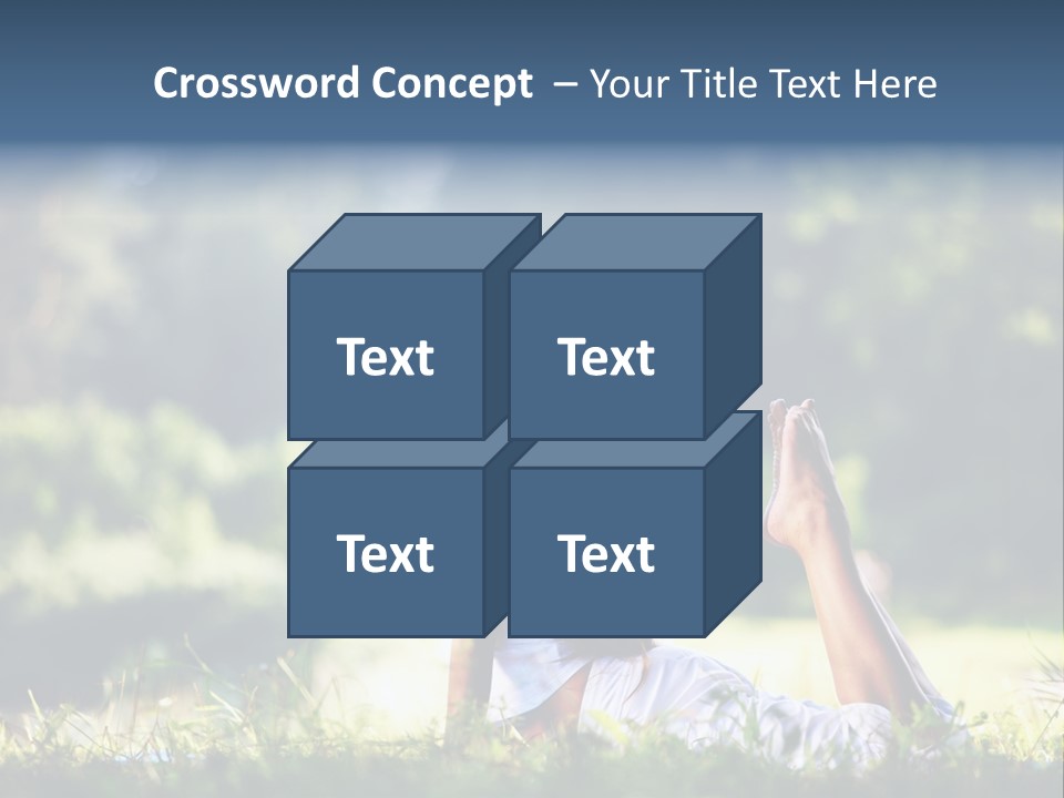 Female Peace  PowerPoint Template